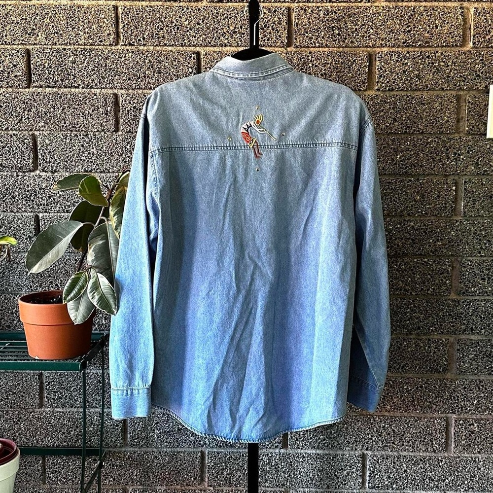 Vintage 80s/90s Cactus California Western Shirt - Picture 2 of 5
